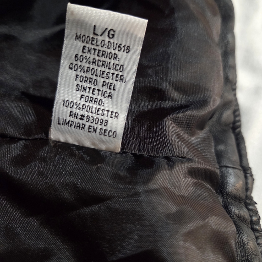 Cavalini Ci Sono Black Faux Fur Jacket - Picture 7 of 9